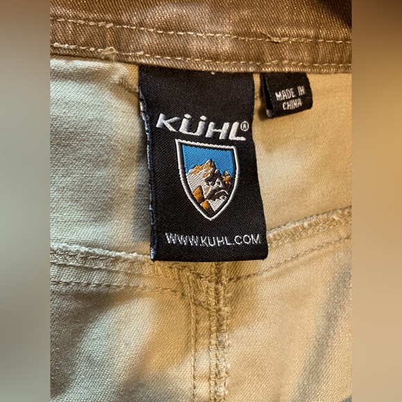 Kühl Light Olive Denim Skirt - Picture 3 of 8